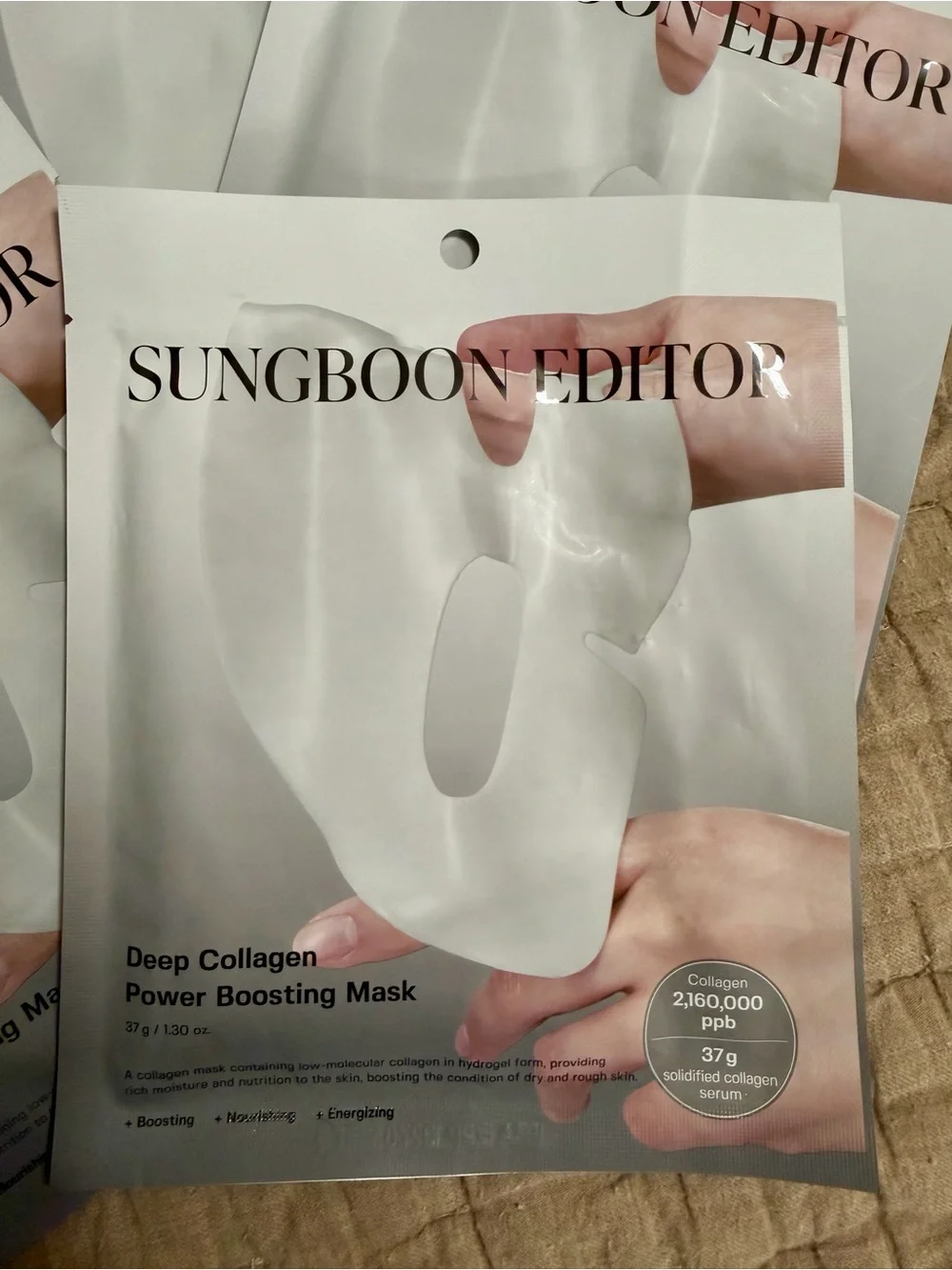 Sungboon Editor Deep Collagen Power Boosting Mask - (6 Pack)